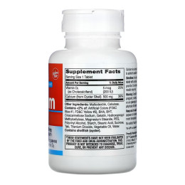 Calcium 500 mg + D3 - 90 tabs 21st Century