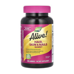 Hair, Skin & Nail Gummy - 60 gummies Nature's Way
