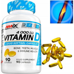 Витамин D Amix Nutrition Performance Amix Vitamin D 4000I.U. 90softgels Amix Nutrition