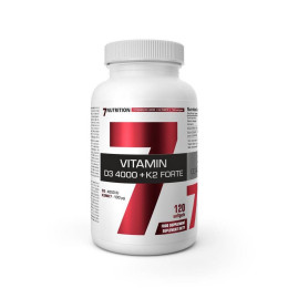 Витамин D3 + K2 7 Nutrition Vitamin D3 4000 IU + K2 MK-7 100 mcg Forte 120 caps 7Nutrition