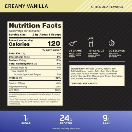 Казеїновий протеїн Optimum Nutrition Casein Protein 100% 1818g (Vanilla) EU Optimum Nutrition