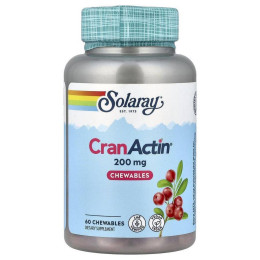 CranActin®, Chewables, Strawberry , 60 Chewables Solaray