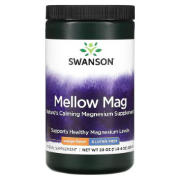 Магній Swanson Mellow Mag 554 g (Orange) Swanson