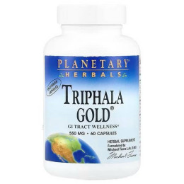 Трифала Planetary Herbals Triphala Gold®, 60 Tablets Planetary Herbals