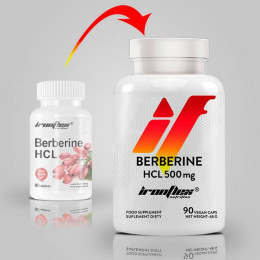 Берберин IronFlex Berberine HCL 90 caps IronFlex