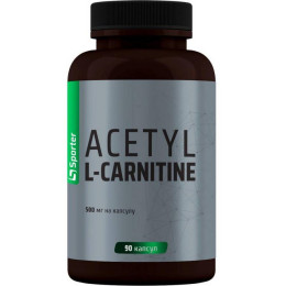 Ацетил-L-карнитин Sporter Acetyl-L-Carnitine 500 мг 90 капсул Sporter