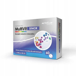 Мультивитаминно-минеральный комплекс Activlab MultiVit Senior 60 tabs Activlab