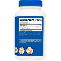 Корень дудника китайског Nutricost Dong Quai 565 мг 120 капсул Nutricost