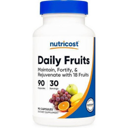 Екстракти фруктів Nutricost Daily Fruits, 90 Capsules