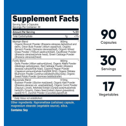 Екстракти фруктів Nutricost Daily Fruits, 90 Capsules