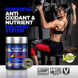 Альфа-липоевая кислота AllMax R+ALA 60 капсул AllMax Nutrition