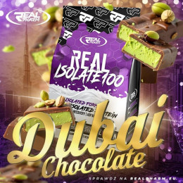 Протеїн Real Pharm Real Isolate — 700 g (Dubai Chocolate) Real Pharm