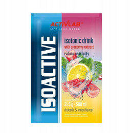 Ізотонічний напій Activlab Iso Active 31,5 g 1 sachet (Rhubarb & lemon) Activlab