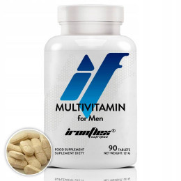 Мультивитамины для мужчин IronFlex Multivitamin for Men 90tabs IronFlex