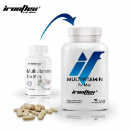Мультивитамины для мужчин IronFlex Multivitamin for Men 90tabs IronFlex