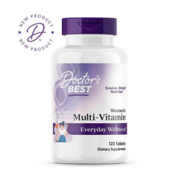 Мультивитамины для женщин Doctor's Best Women's Multi-Vitamin, 120 Tablets Doctor's Best