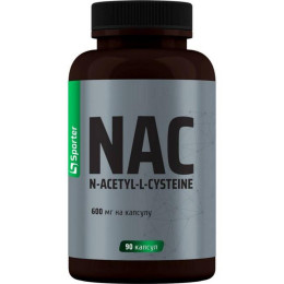 Ацетилцистеїн Sporter NAC 600 мг 90 капсул Sporter