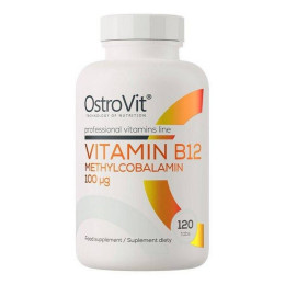 Витамин Б-12 Ostrovit Vitamin B12 Methylocobalamin 100 мg 120 tabs OstroVit