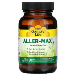 Комплекс от аллергии Country Life Aller-Max, 50 Vegan Capsules Country Life