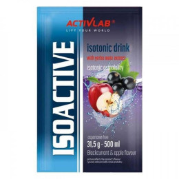 Изотонический напиток Activlab Iso Active 31,5 g 1 sachet (Blackcurrant & apple) Activlab