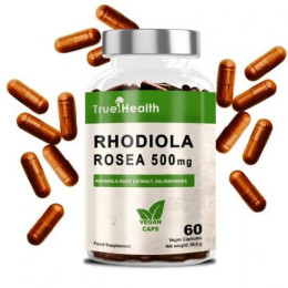 Родиола розовая True Health Rhodiola Rosea 500 мг 60 капсул