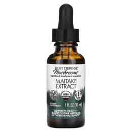 Экстракт гриба майтаке Host Defense Mushrooms, Maitake Extract 30 ml Host Defense