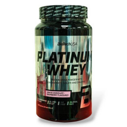 Platinum Whey 1000g (White chocolate - raspberry) BioTech