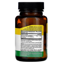 Цинк Target-Mins Zinc, 50 mg, 180 Tablets Country Life