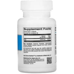 Біотин Biotin, 5,000 mcg, 30 Veggie Capsules Lake Avenue Nutrition