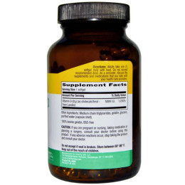 Вітамін Д3 Vitamin D3 5000 IU 60 caps Country Life