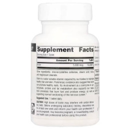 Биотин Source Naturals Biotin 5000 mcg 60 Tablets Source Naturals