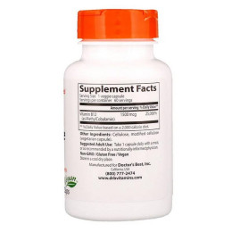 Fully Active Folate 400 with Quatrefolic 400 mcg 90 Veggie Caps Doctor's Best