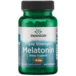Melatonin 10mg 60caps Swanson