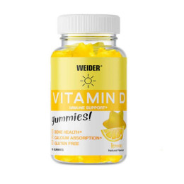 Vitamin D 50gummies (Lemon) Weider