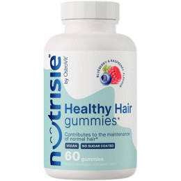 Вітаміни для здоров'я волосся Ostrovit Nutrisie Healthy Hair gummies 60 gummies (Blueberry & raspberry) OstroVit