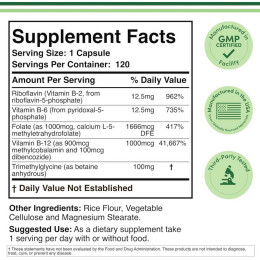 Мультивитаминный комплекс Double Wood Methylated Multivitamin, 120 capsules Double Wood Supplements