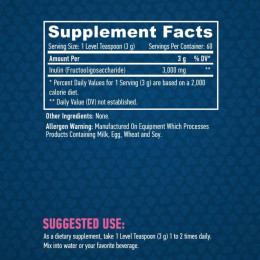 Инулин Haya Labs Prebiotic Inulin 200 g Haya Labs