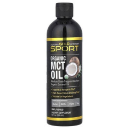 Organic MCT Oil 355 ml (Unflavored) California Gold Nutrition