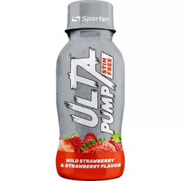 Предтренировочный комплекс Sporter Ulta Pump Stim Free 100 мл, Strawberry Sporter