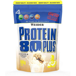 Протеин Protein 80 Plus 500 g (Cookies Cream) Weider