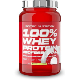 Протеин 100% Whey Protein Professional 920 g (Banana) Scitec Nutrition
