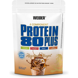 Протеїн Protein 80 Plus 500 g (Hazelnut - Nougat) Weider