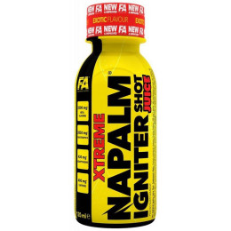 Предтренировочный комплекс Fitness Authority Xtreme Napalm Igniter Juice Shot 120 ml (Exotic) Fitness Authority Nutrition