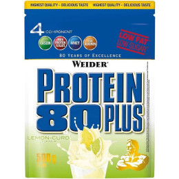 Протеин Protein 80 Plus 500 g (Lemon-Curd) Weider