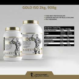 Протеїн ізолят Gold ISO 908 g (Snikers) Kevin Levrone