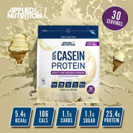 100% Casein 900 g (Vanilla) Applied Nutrition