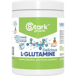 L-глутамин Stark Pharm Glutamine Delicious 420g (Multifruit) Stark Pharm
