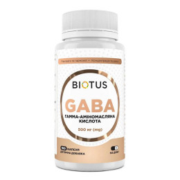 Ноотроп Biotus GABA — 100 caps