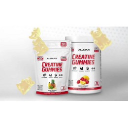 Креатин AllMax Creatine Gummies 1,250 mg, 90 Gummies (Raspberry Lemonade)