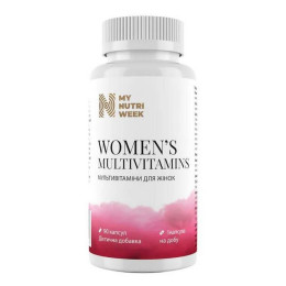 Витамины для женщин My Nutri Week Women’s Multivitamin — 90 caps My Nutri Week